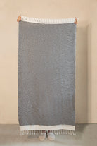 Irya-Sare Peştamal Gri-Havlu & Peştamal-1-Milagron.com