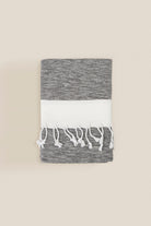 Irya-Sare Peştamal Gri-Havlu & Peştamal-2-Milagron.com