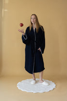 İrya-Scallop Yuvarlak Banyo Paspası Bambu 90x90 Ekru-Bambu Banyo Paspası-1-Milagron.com