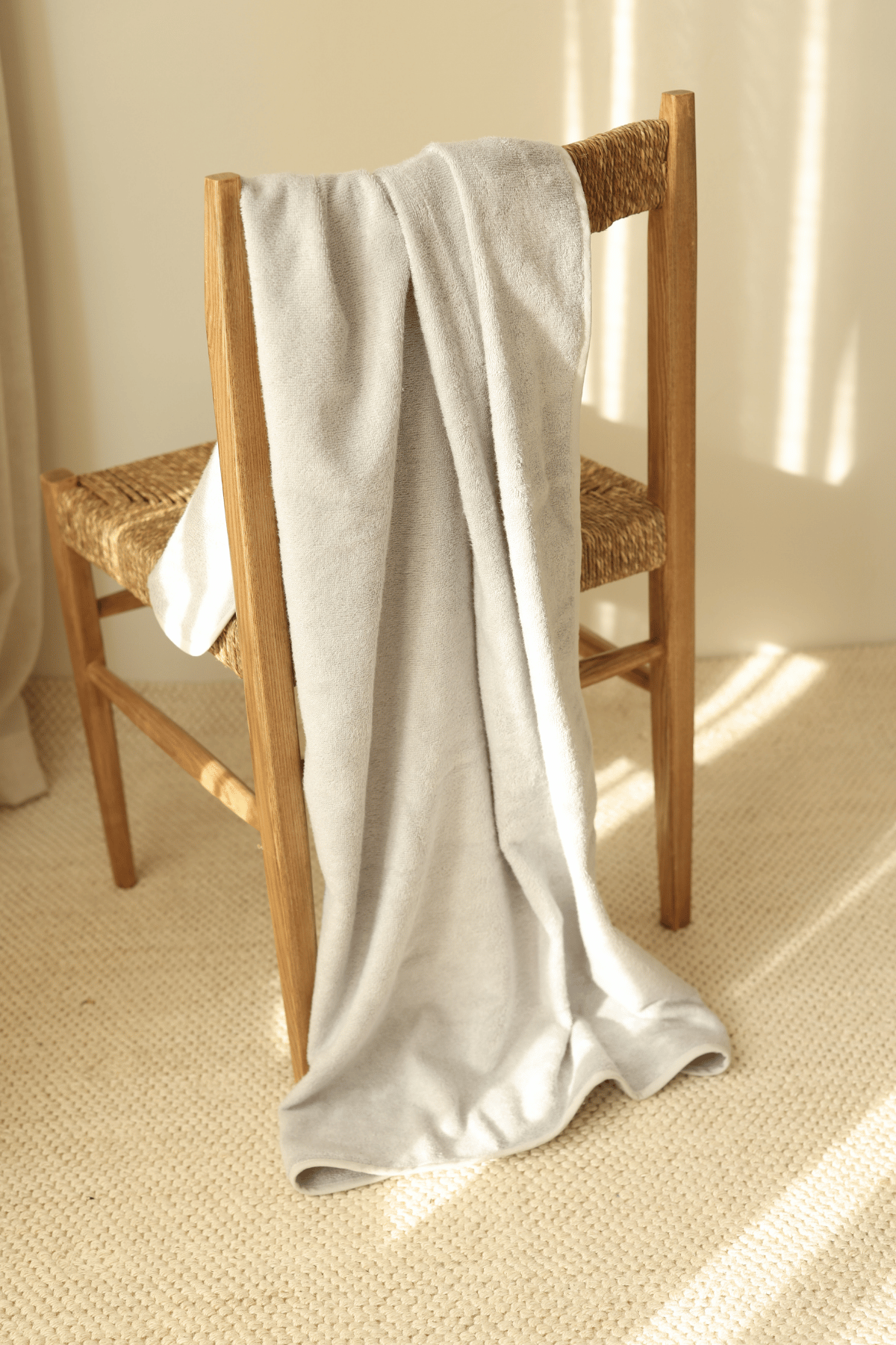 İrya-Sedef Bambu Banyo Havlusu 70x140 Cm Gri-Havlu-1-Milagron.com