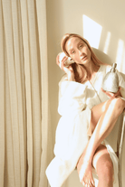 Irya-Sedef Bambu Kadın Bornoz Ekru-Bornoz-2-Milagron.com