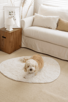 İrya-Sedef Tekli Banyo Paspası Bambu 90x110 Ekru-Banyo Paspası-1-Milagron.com