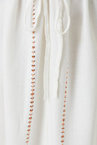 Irya-Serene Uzun Plaj Elbisesi Turuncu Örgü Ajur-Elbise-2-Milagron.com