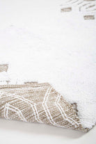 Irya-Sherry 2’li Takım Banyo Paspası %100 Pamuk 40x60 + 60x90 Bej-Paspas-5-Milagron.com