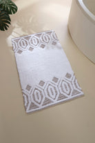 Irya-Sherry Tekli Banyo Paspası %100 Pamuk 70x110 Bej-Paspas-1-Milagron.com