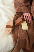 Irya-Solena %100 Pamuk Kadın Bornoz Mocha-Bornoz-9-Milagron.com