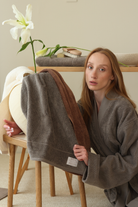 İRYA-Solena Havlu 50x100cm Gri-Havlu-3-Milagron.com