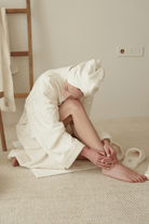 İrya-Solena Saç Havlusu Ekru-Bornoz-4-Milagron.com