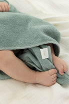 Irya-Tiny Bear Organik Pamuk Bebek Kundak Mint 75x75-Havlu & Peştamal-2-Milagron.com
