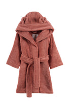 Irya-Tiny Bear Organik Pamuk Çocuk Bornoz Kiremit-Bornoz-3-Milagron.com