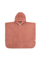 Irya-Tiny Bear Organik Pamuk Çocuk Panço Kiremit-Havlu & Peştamal-2-Milagron.com