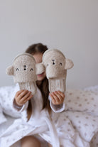 Irya-Tiny Bear Organik Pamuk Çocuk Terliği-Sandalet & Terlik-1-Milagron.com