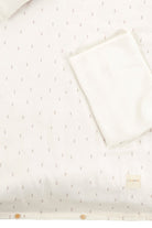 Irya-Tiny Bear Organik Pamuk Müslin Çocuk Nevresim Takımı Ekru-Nevresim Takımı-4-Milagron.com