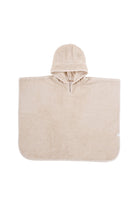 Irya-Tiny Squirrel Organik Pamuk Nakışlı Çocuk Panço Bej-Havlu & Peştamal-2-Milagron.com