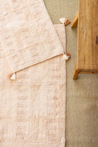 İRYA-Togo 2’li Takım Banyo Paspası %100 Pamuk 40x60 + 60x90 Somon-Banyo Paspası-2-Milagron.com