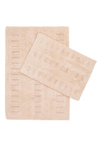 Irya-Togo 2’li Takım Banyo Paspası %100 Pamuk 40x60 + 60x90 Somon-Paspas-2-Milagron.com