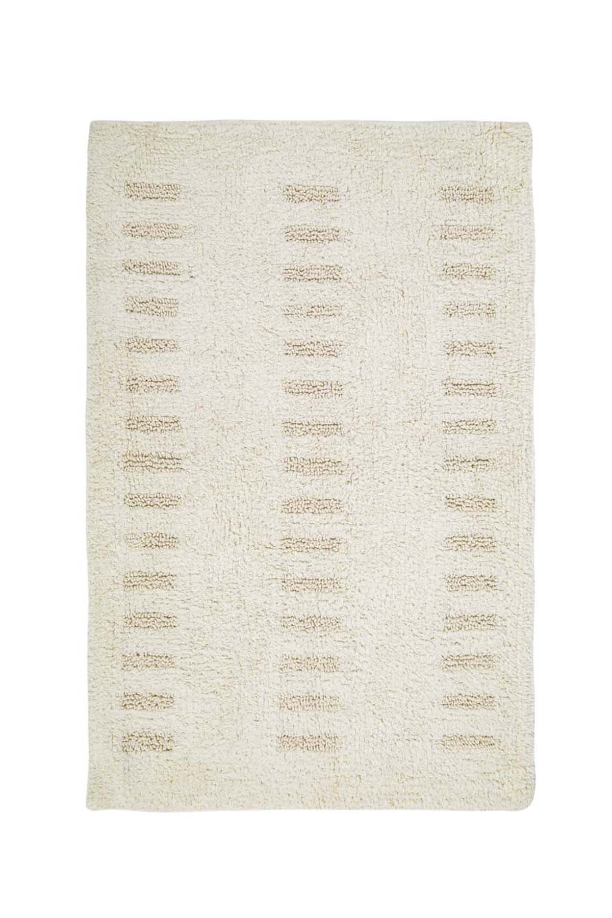 Irya-Togo Tekli Banyo Paspası %100 Pamuk 70x110 Ekru-Paspas-2-Milagron.com