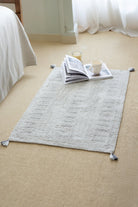 İRYA-Togo Tekli Banyo Paspası %100 Pamuk 70x110 Gri-Banyo Paspası-1-Milagron.com