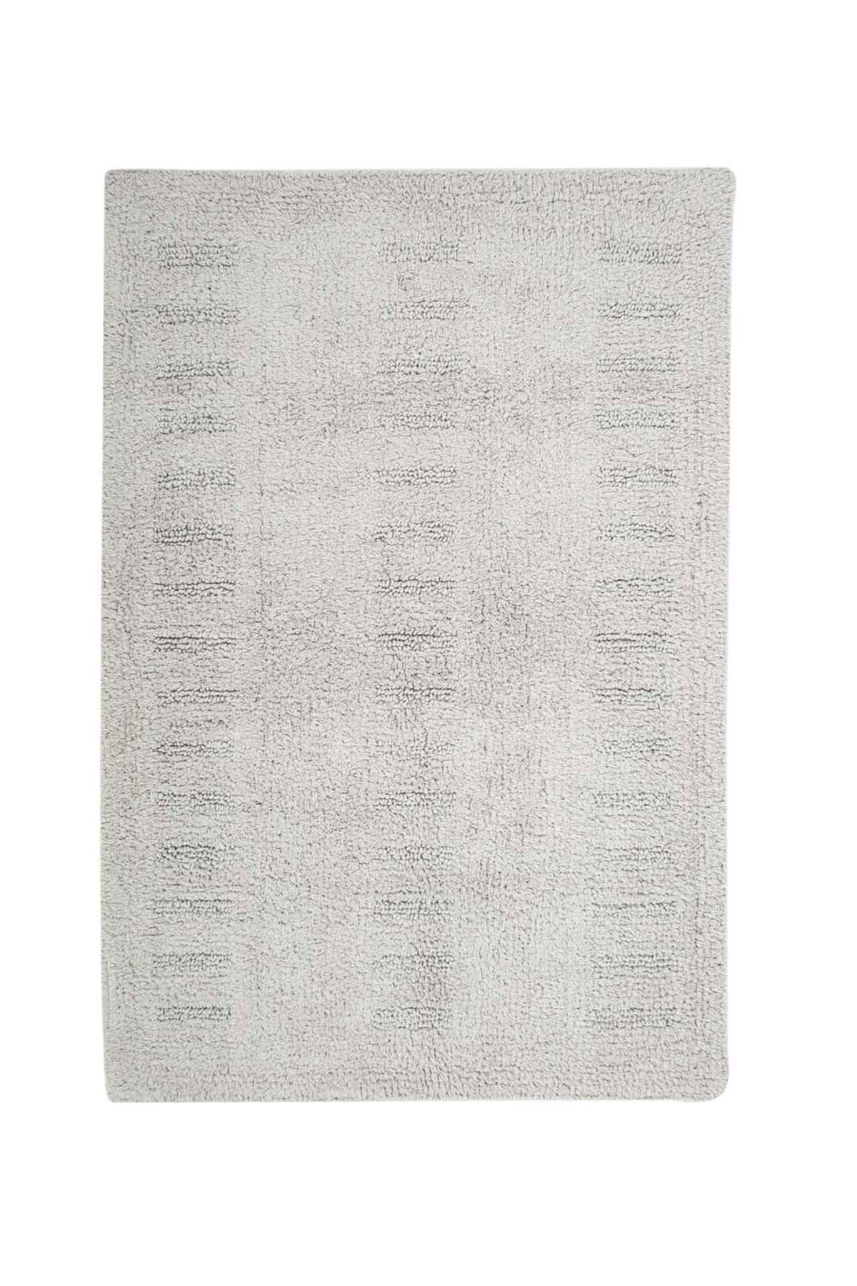 Irya-Togo Tekli Banyo Paspası %100 Pamuk 70x110 Gri-Paspas-2-Milagron.com