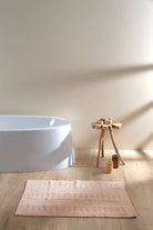 Irya-Togo Tekli Banyo Paspası %100 Pamuk 70x110 Somon-Paspas-1-Milagron.com