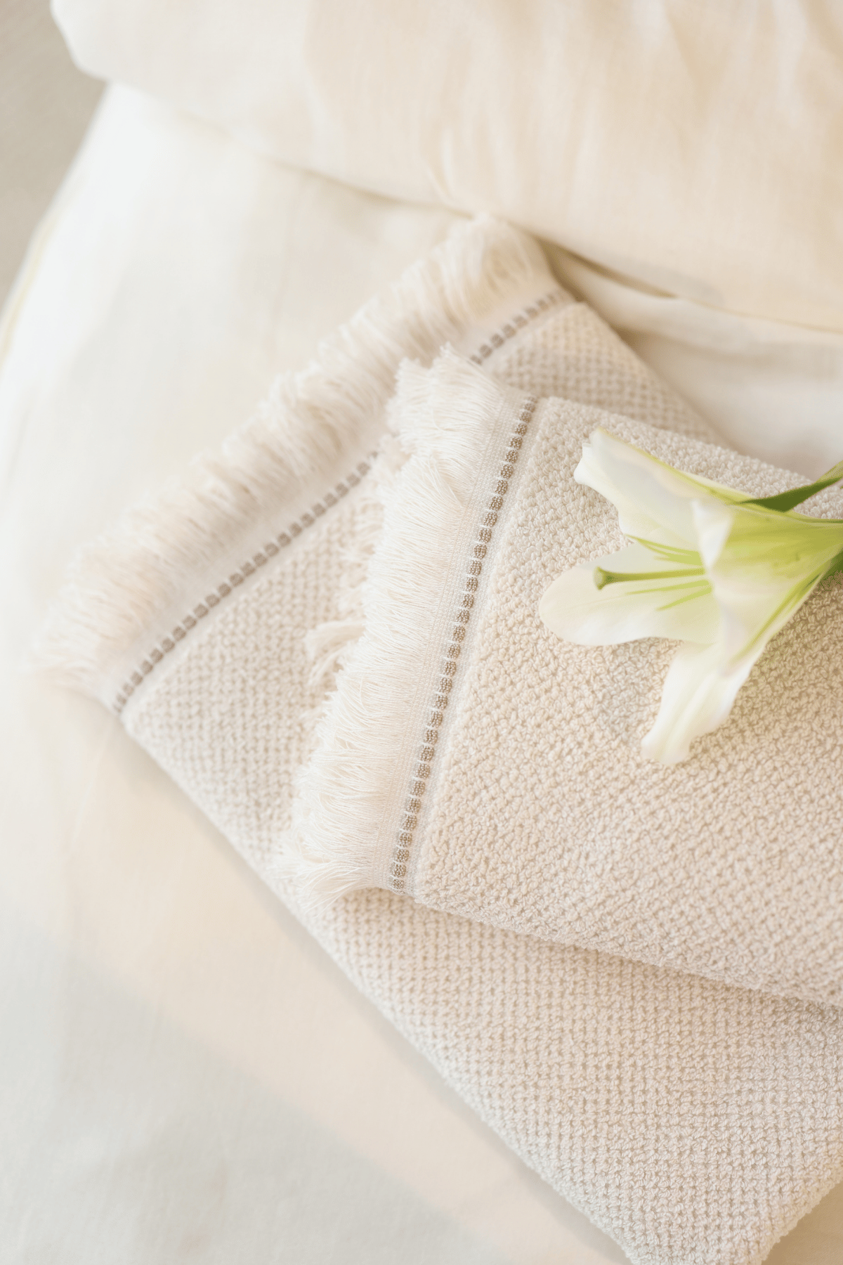 Irya-Travertine %100 Pamuk Yüz Havlusu 50x90 Açık Bej-Havlu-10-Milagron.com