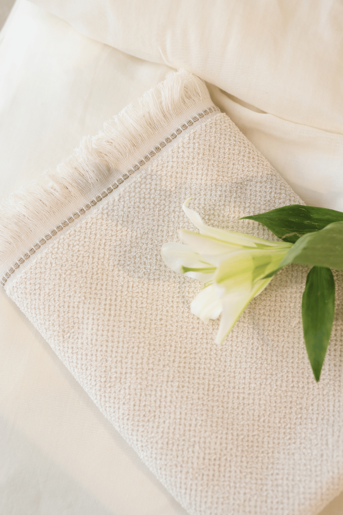 Irya-Travertine %100 Pamuk Yüz Havlusu 50x90 Açık Bej-Havlu-5-Milagron.com