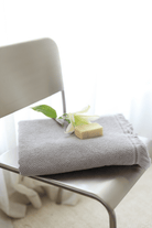 Irya-Travertine %100 Pamuk Yüz Havlusu 50x90 Gri-Havlu-1-Milagron.com