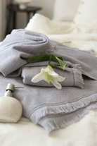 Irya-Travertine %100 Pamuk Yüz Havlusu 50x90 Gri-Havlu-2-Milagron.com