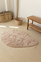 Irya-Tropic Tekli Banyo Paspası %100 Pamuk 70x110 Bej-Paspas-9-Milagron.com