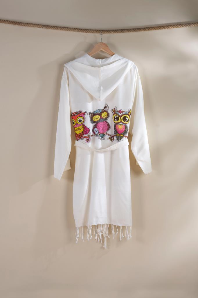 Irya-Verda Peştamal Kadın Bornoz-Bornoz-3-Milagron.com