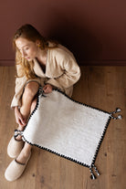 İrya-Vina Tekli Banyo Paspası Bambu 60x100 Cm Ekru-Bambu Banyo Paspası-2-Milagron.com