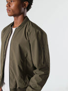 Isaora-Dokulu Insulated Bomber Ceket-Ceket-2-Milagron.com