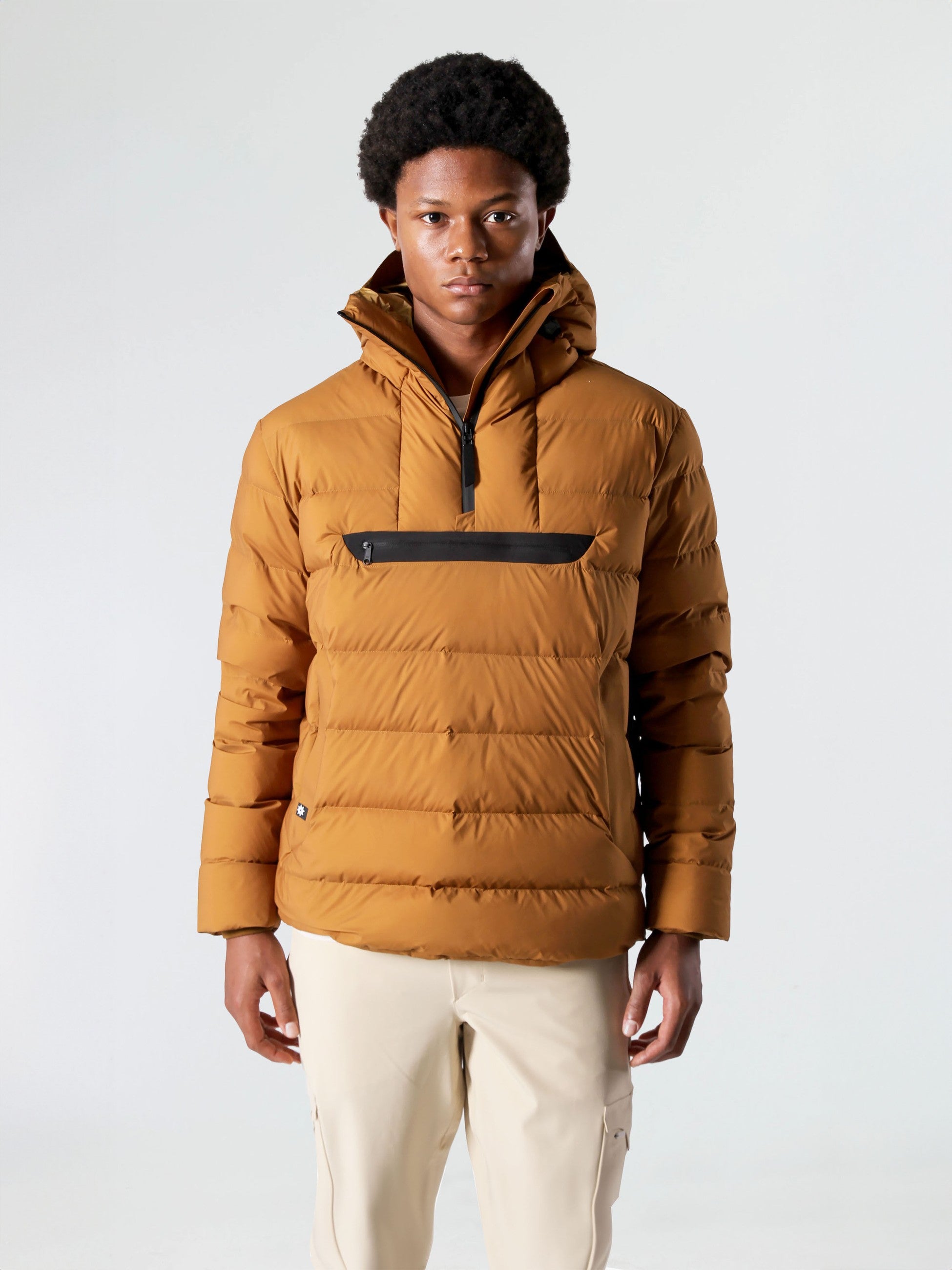 Isaora-Half Zip Voyager Kaz Tüyü Mont-Mont-1-Milagron.com