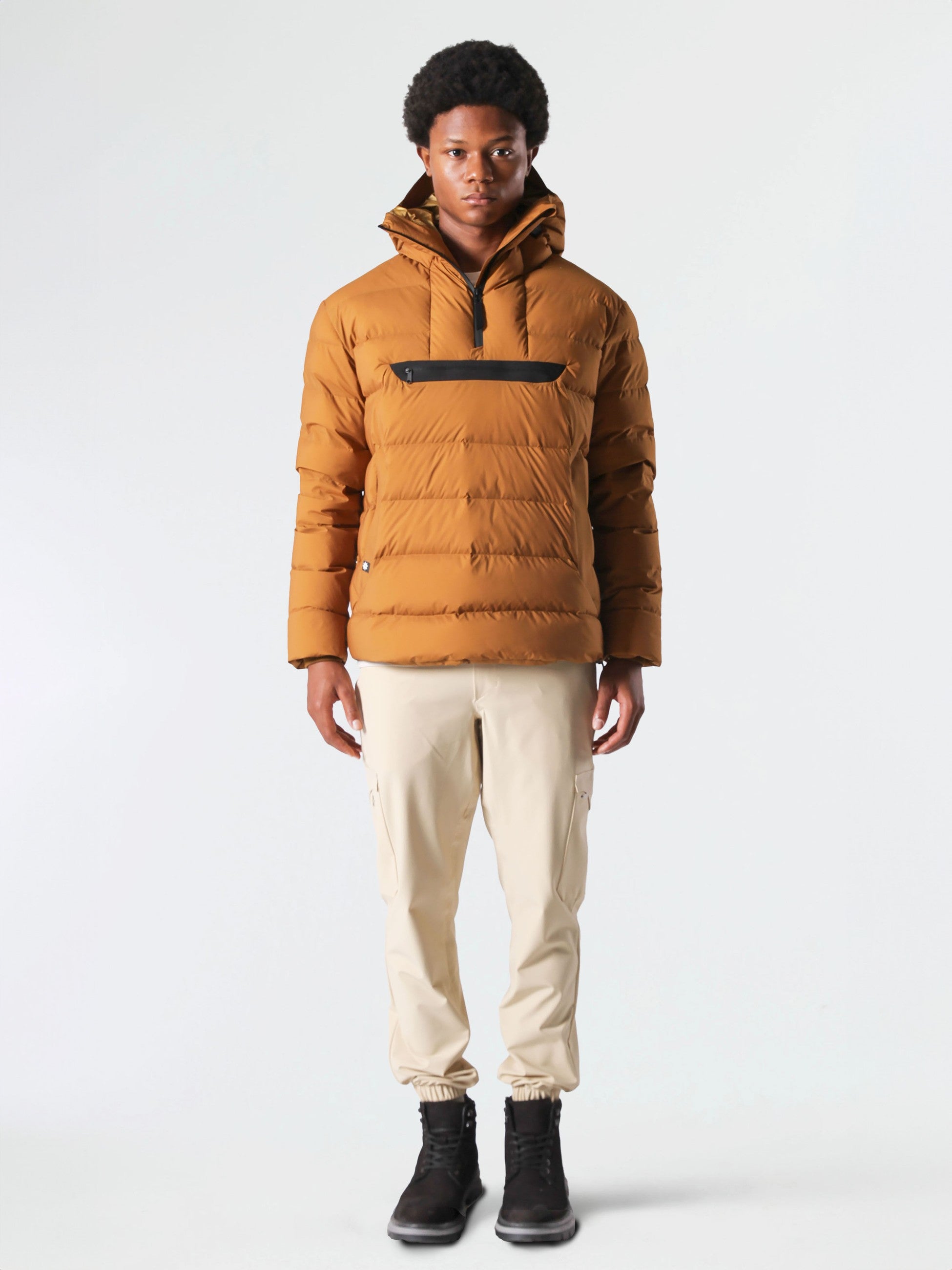 Isaora-Half Zip Voyager Kaz Tüyü Mont-Mont-7-Milagron.com