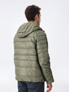 Hooded Bold Down Ceket