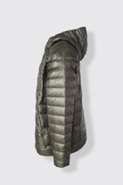 Isaora-Hooded Bold Down Jacket-Mont-2-Milagron.com