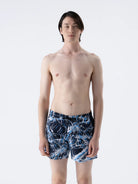 Isaora-Marble Baskili Deni̇z şortu-2-Milagron.com