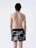 Isaora-Marble Baskili Deni̇z şortu-9-Milagron.com