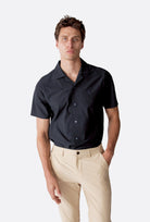 Isaora-Mentalist Kısa Kollu Gömlek-Gömlek-1-Milagron.com