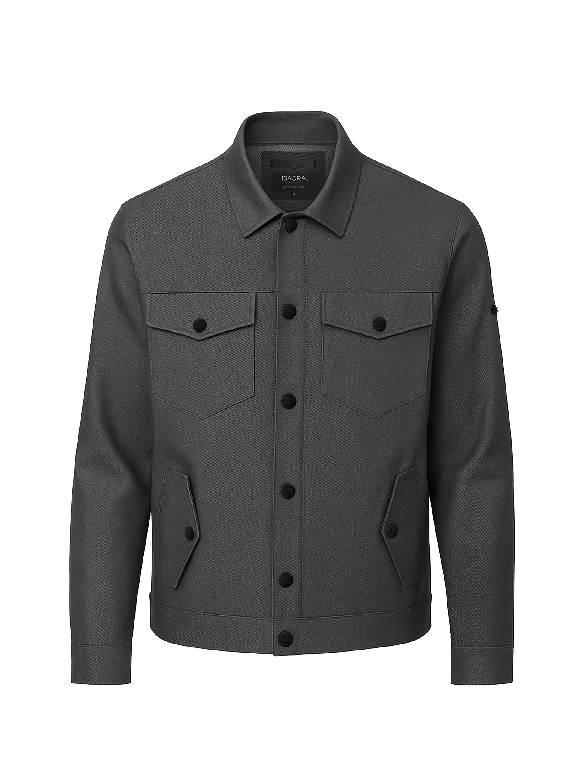 Isaora-Neo Techno Denim Ceket-Ceket-2-Milagron.com