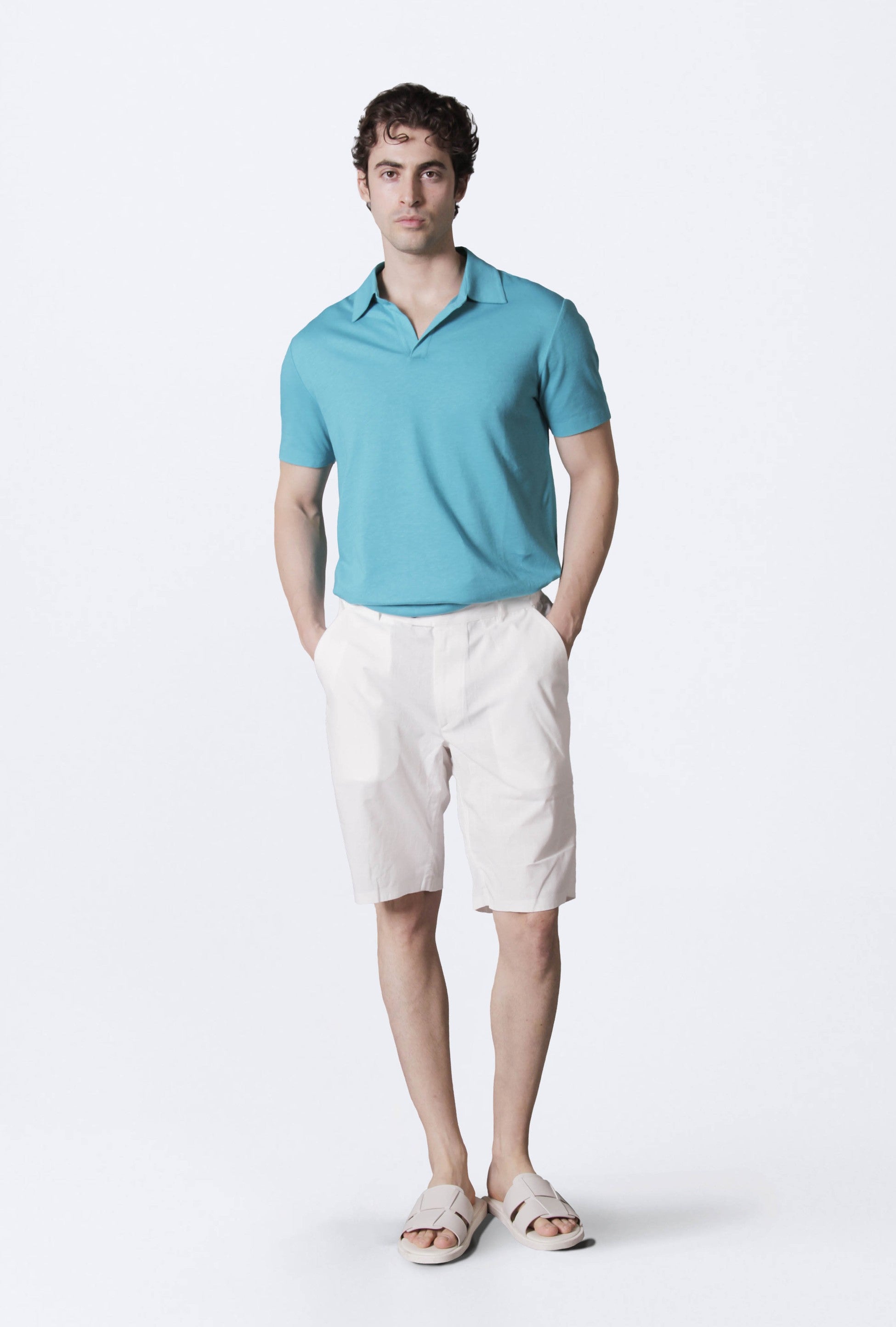 Isaora-Performance Linen Short-Şort-26-Milagron.com