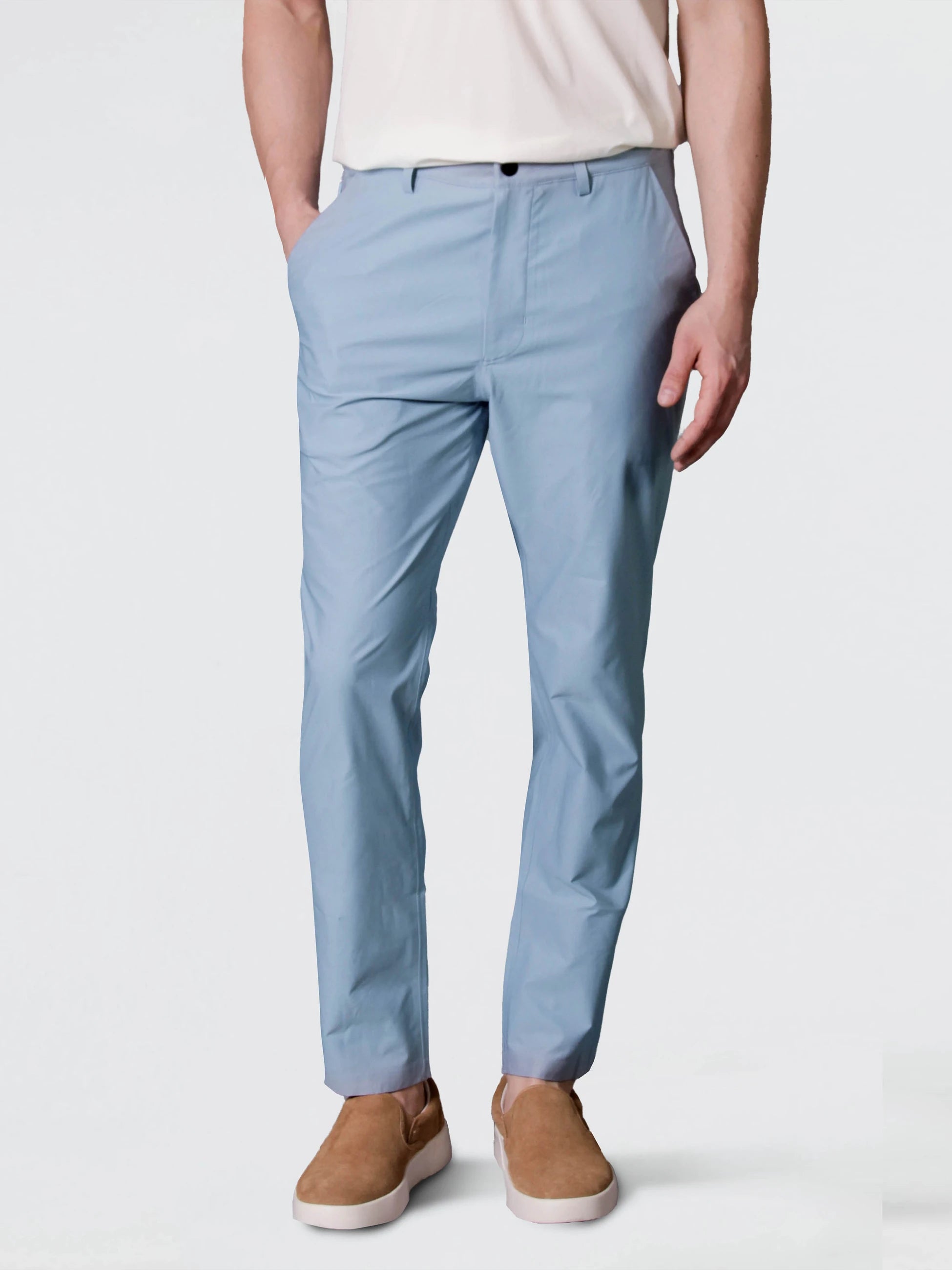 Isaora-Spirit Tekni̇k Kumaş Chino Pantolon-5-Milagron.com