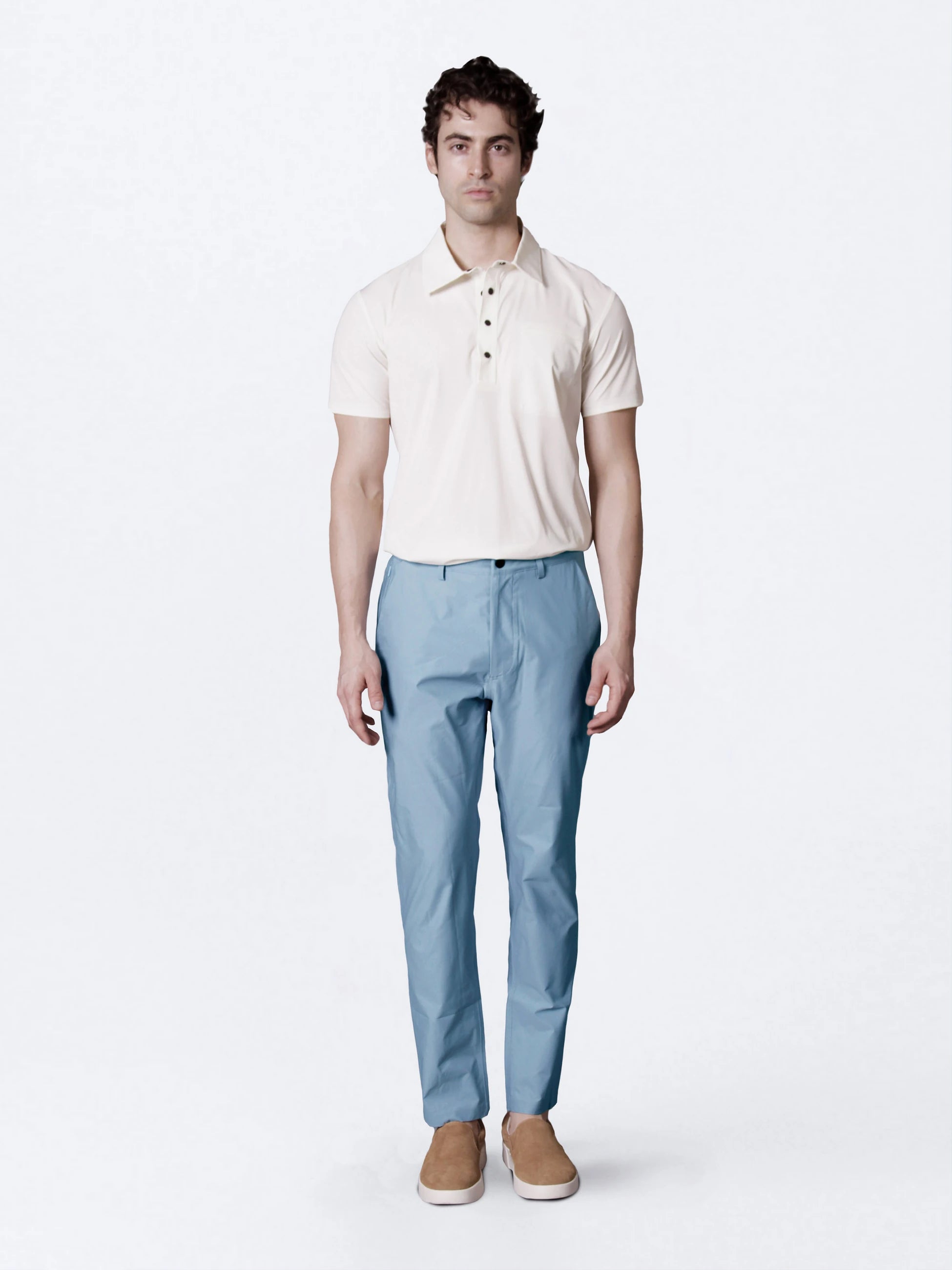 Isaora-Spirit Tekni̇k Kumaş Chino Pantolon-6-Milagron.com