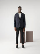 Isaora-Su İtici Teknik Kumaş Blazer Ceket-Blazer Ceket-3-Milagron.com