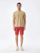 Isaora-Super Crew Kisa Kollu Ti̇şört-12-Milagron.com