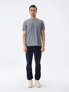 Isaora-Super Crew Kisa Kollu Ti̇şört-18-Milagron.com