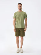 Isaora-Super Crew Kisa Kollu Ti̇şört-30-Milagron.com