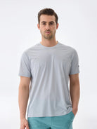 Isaora-Super Crew Kisa Kollu Ti̇şört-32-Milagron.com