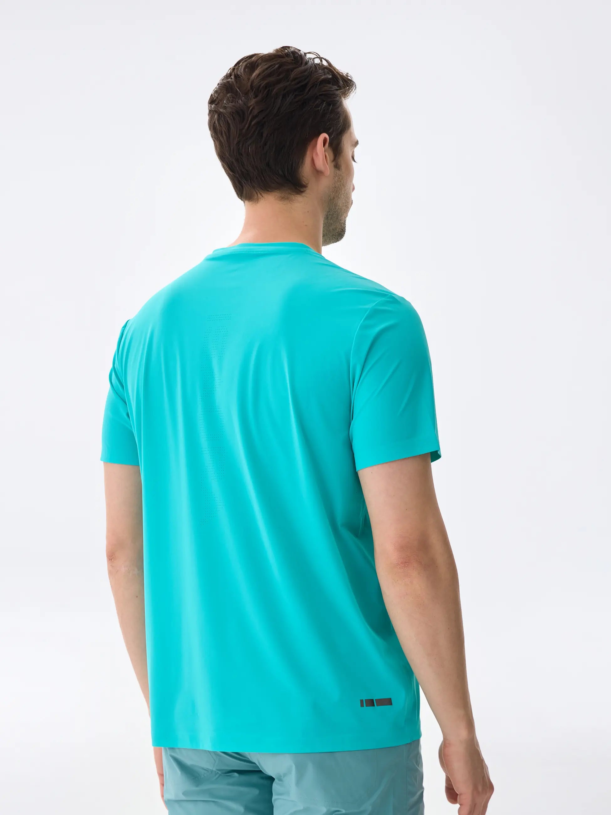 Isaora-Super Crew Kisa Kollu Ti̇şört-46-Milagron.com