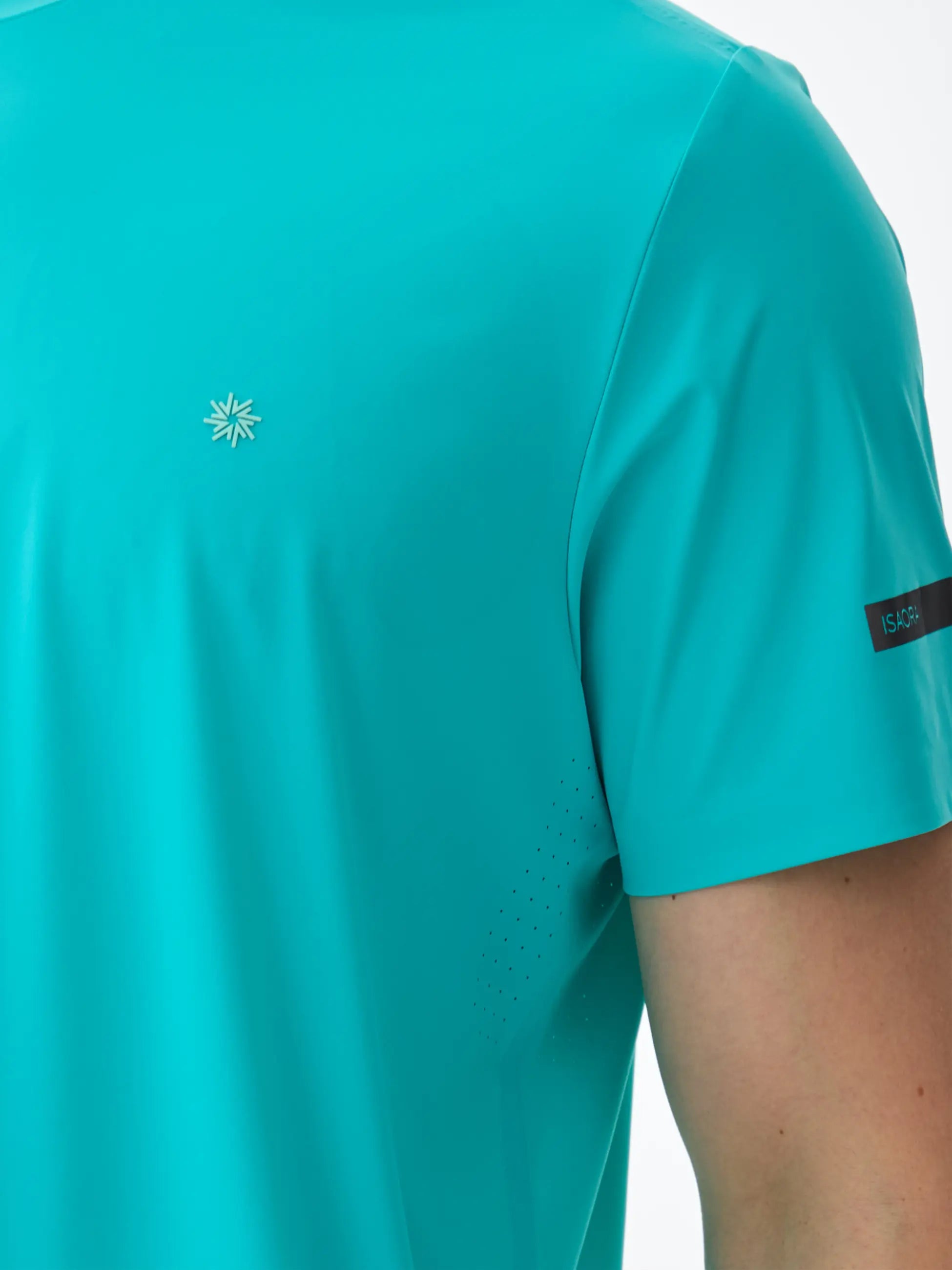 Isaora-Super Crew Kisa Kollu Ti̇şört-47-Milagron.com